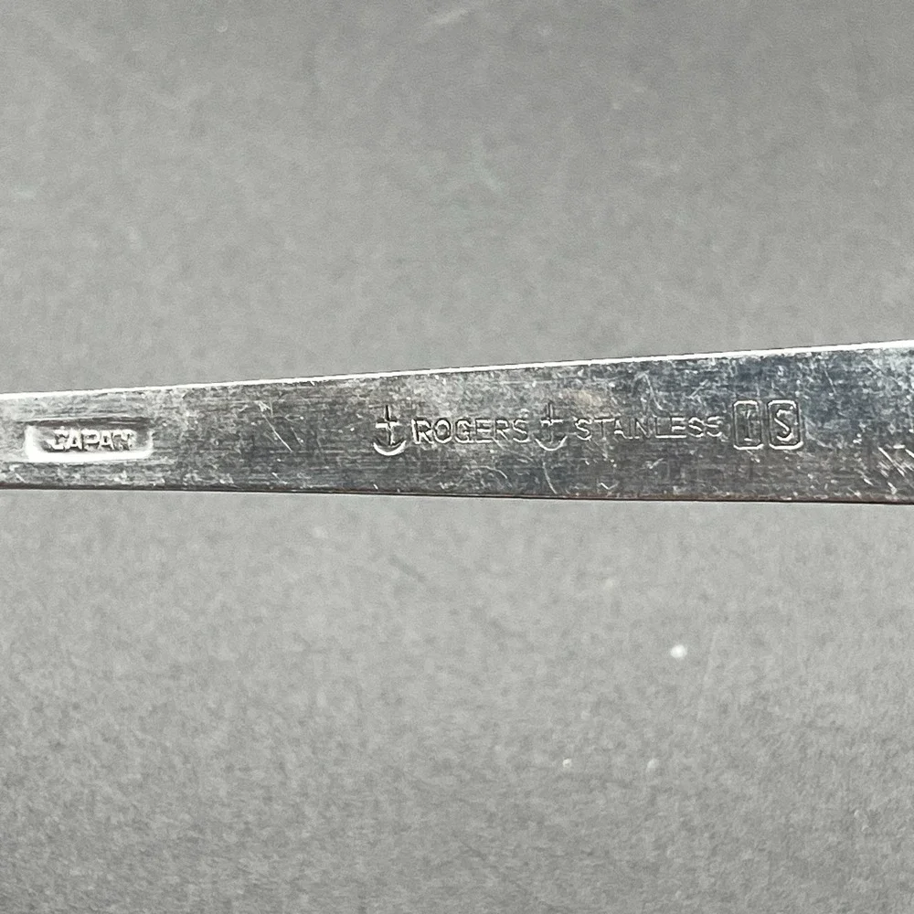 Rogers Century House Japan Stainless Serving Fork 3 Tine Flatware